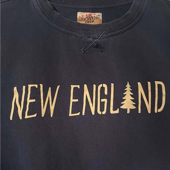 Kiel James Patrick KJP New England navy blue sweatshirt - Picture 2 of 4